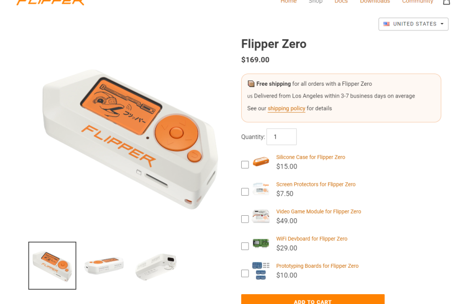 플리퍼제로 상품